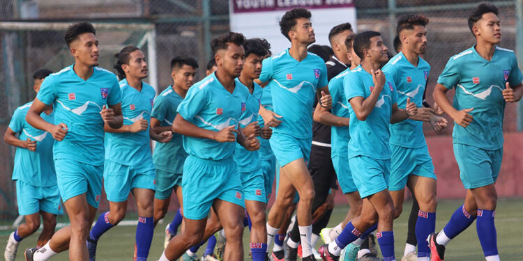 नेपालले आज बंगलादेशविरुद्ध मैत्रीपूर्ण फुटबल खेल्दै