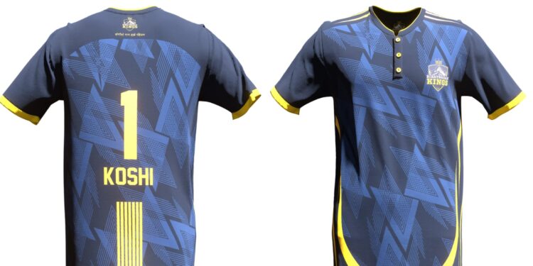 विराटनगर किंग्सले नयाँ जर्सी सार्वजनिक, कोशीको गौरव झल्किने डिजाइनले बढायो उत्साह