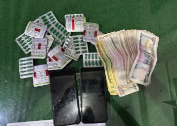 धरानमा लागूऔषधसहित तीन युवक पक्राउ