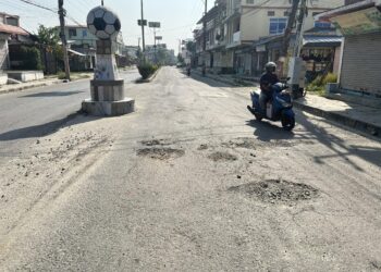 विराटनगरमा खाल्डामय सडक : तीनपैनी–पुष्पलाल मार्ग जोखिमपूर्ण