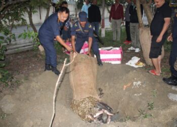 प्रहरीले केशलिया पुल नजिक फेला परेको ठूलो परिमाणको माछा नियन्त्रणमा