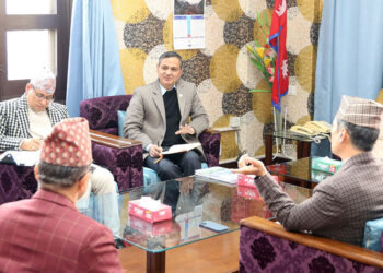 फागुन २१ को निर्वाचन तयारीबारे गृह मन्त्रालय–निर्वाचन आयोगबीच छलफल को निर्वाचन तयारीबारे गृह मन्त्रालय–निर्वाचन आयोगबीच छलफल