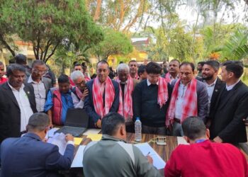 मोरङ–५ मा उम्मेदवारीको घुइँचो, २२ जनाको मनोनयन दर्ता